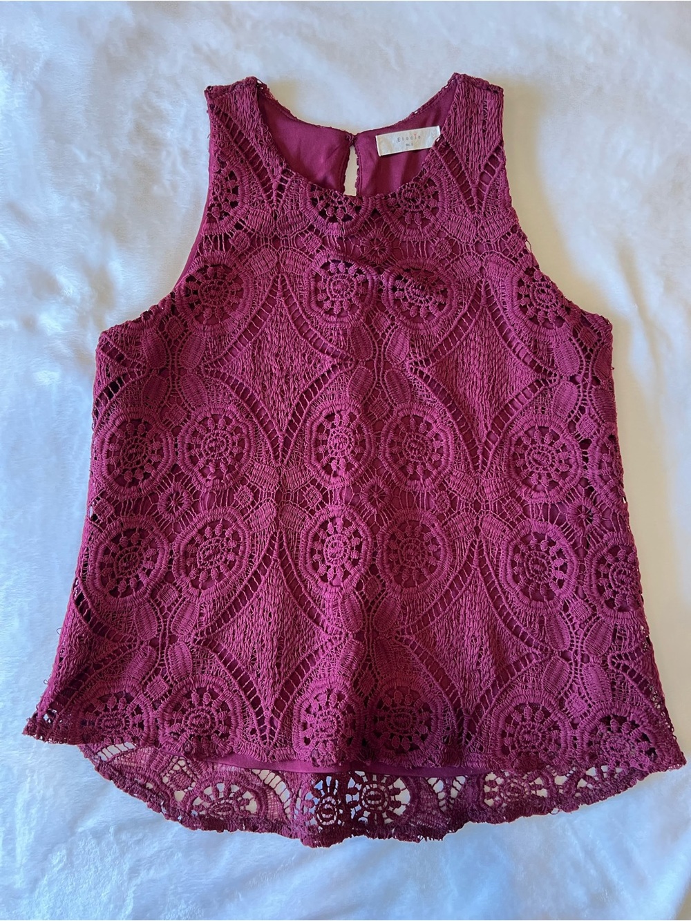Sleeveless Lace Top